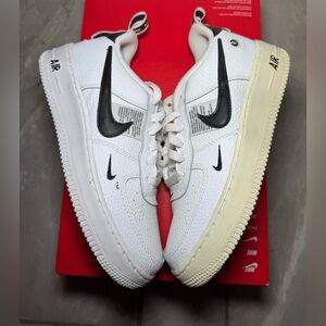 Nike Air Force 1 Low Utility White Black (GS)